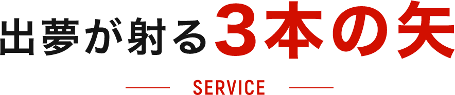 出夢が射る3本の矢